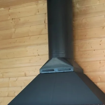 Переходник теплоизолированный на сэндвич с шибером 300, 660*330