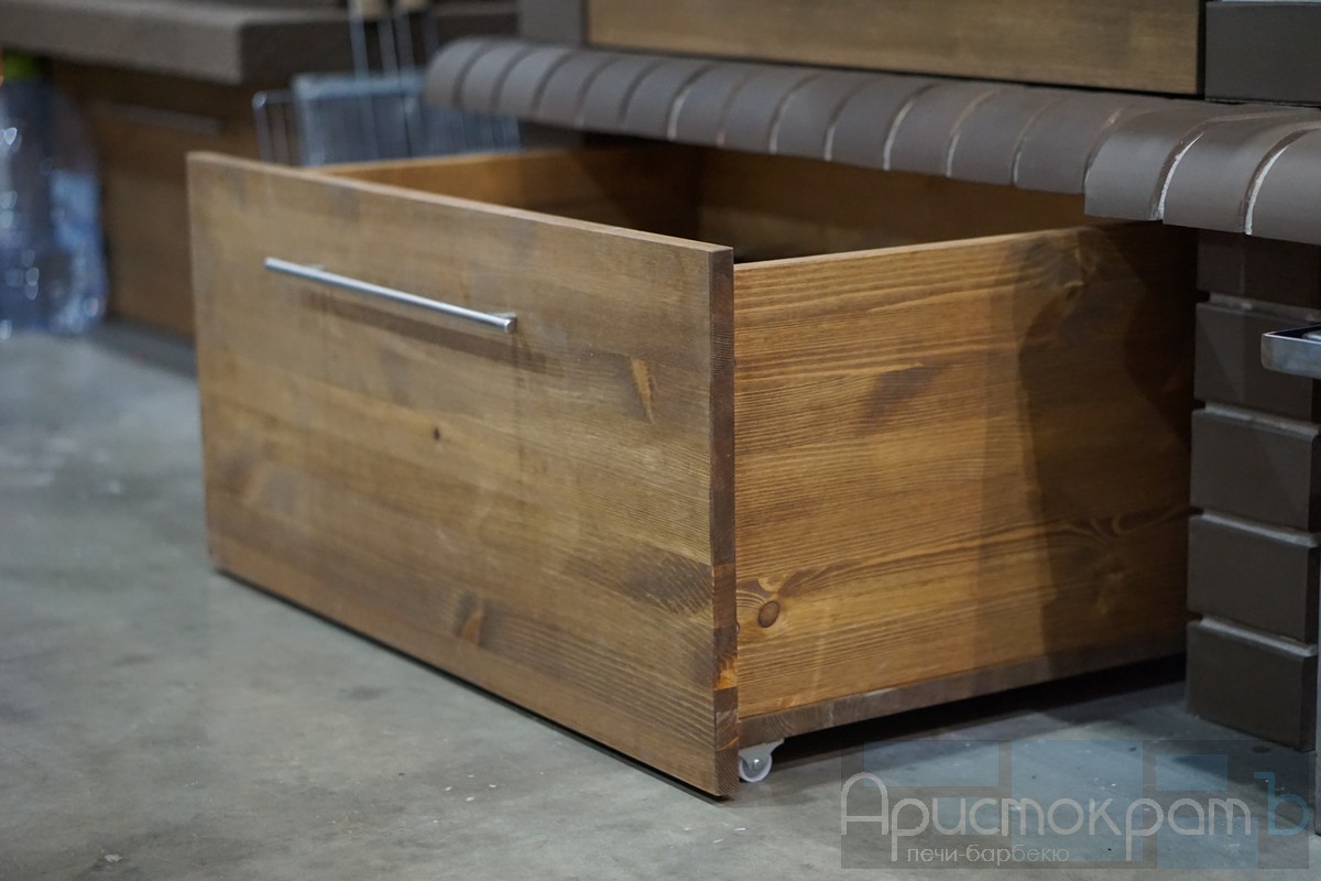 Ящик нижний выдвижной для барбекю